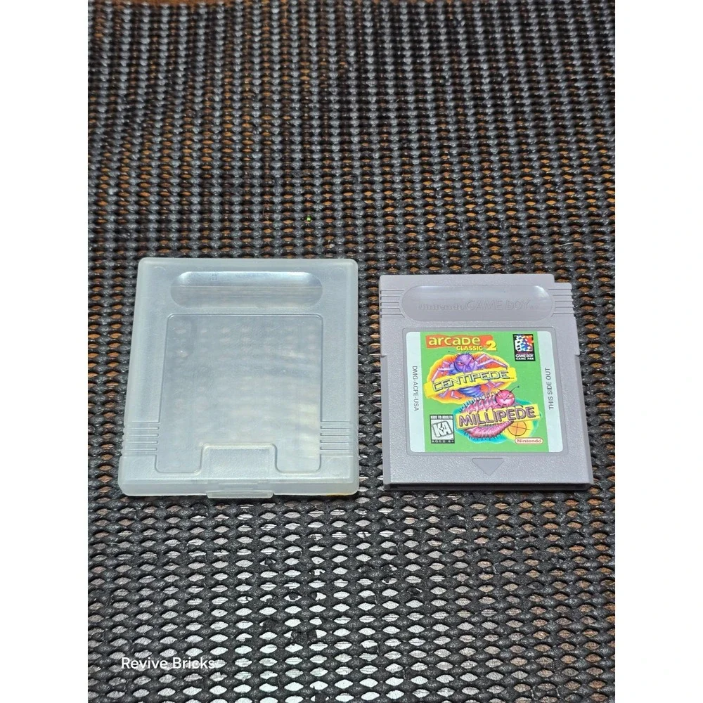 Arcade Classic 2: Centipede + Millipede Nintendo Game Boy, 1994 Game Only Tested